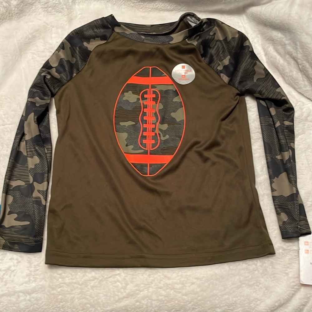 Size 4 T football long sleeve
